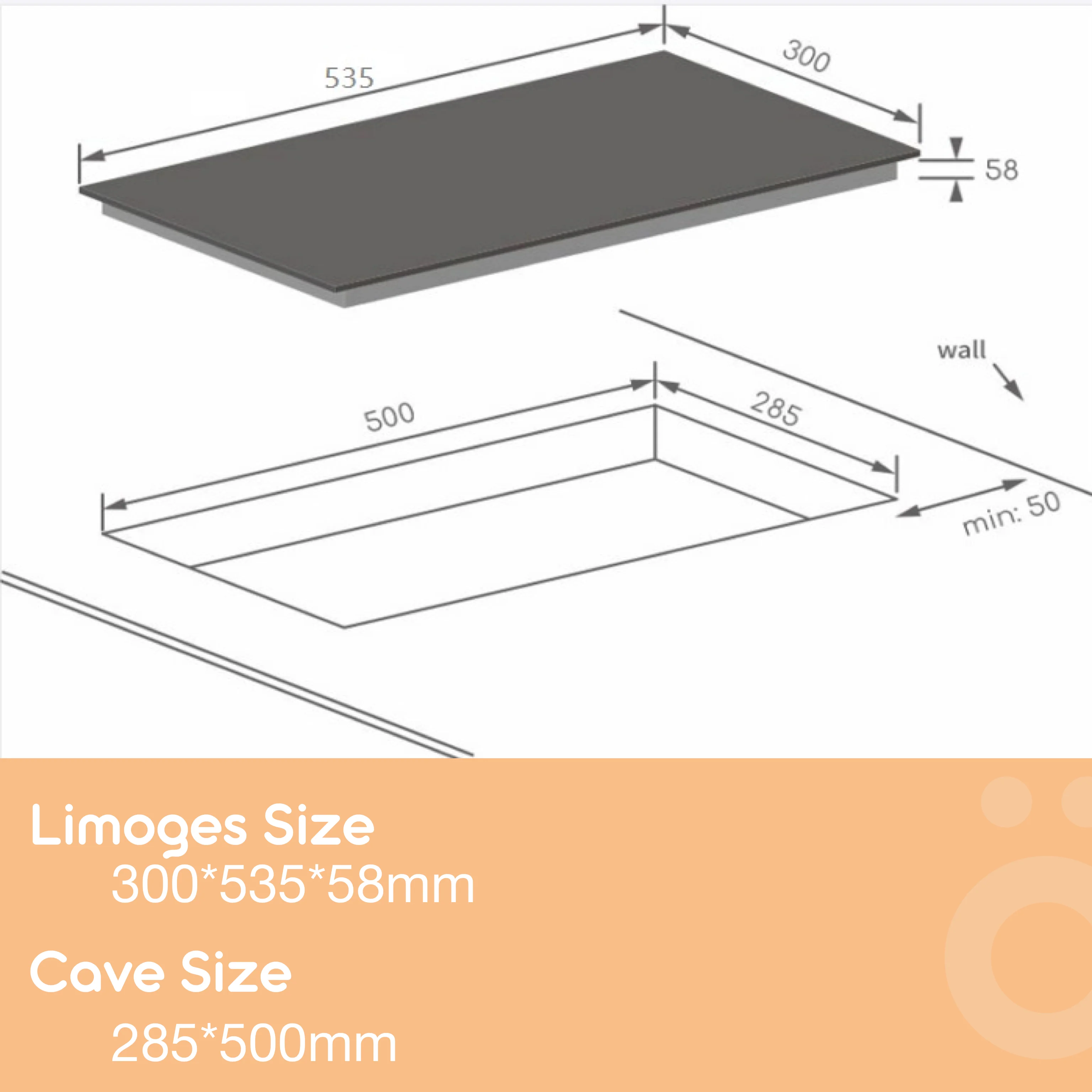 Limoges 30cm Domino Ceramic Cooktop LS30C2Z - Image 7
